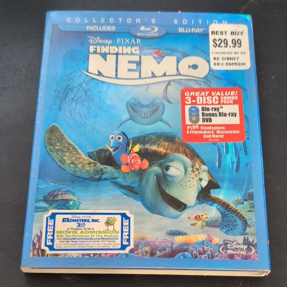 Finding Nemo Blu-Ray + DVD